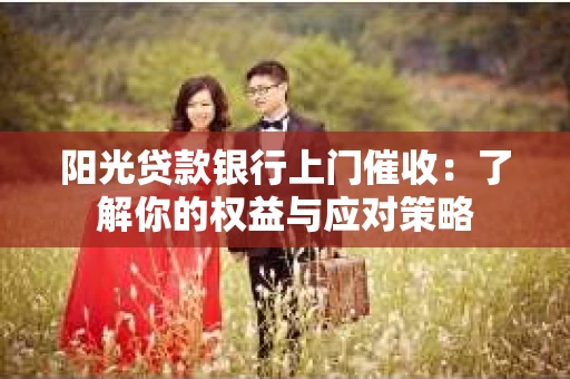 阳光贷款银行上门催收：了解你的权益与应对策略