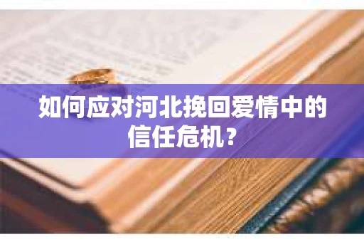 如何应对河北挽回爱情中的信任危机？